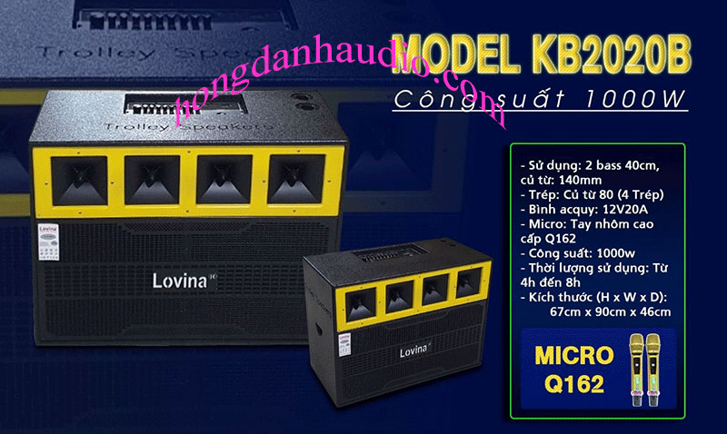 Loa kéo 4 tất đôi