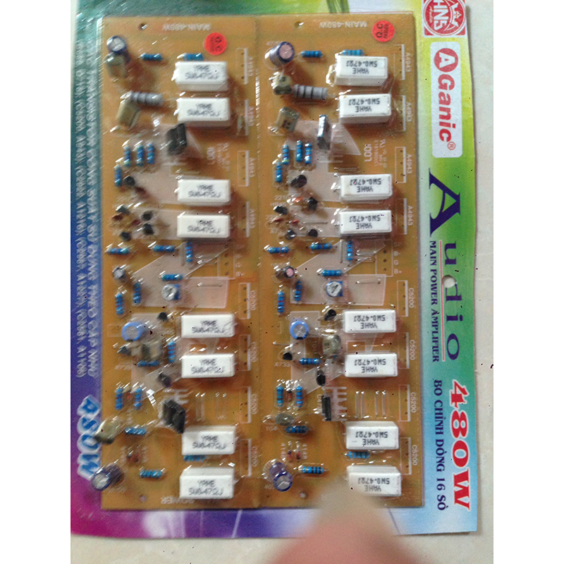 mạch công suất 16 sò