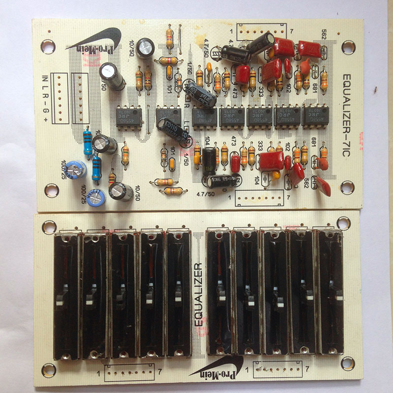 mạch EQ 10 cần cho amly