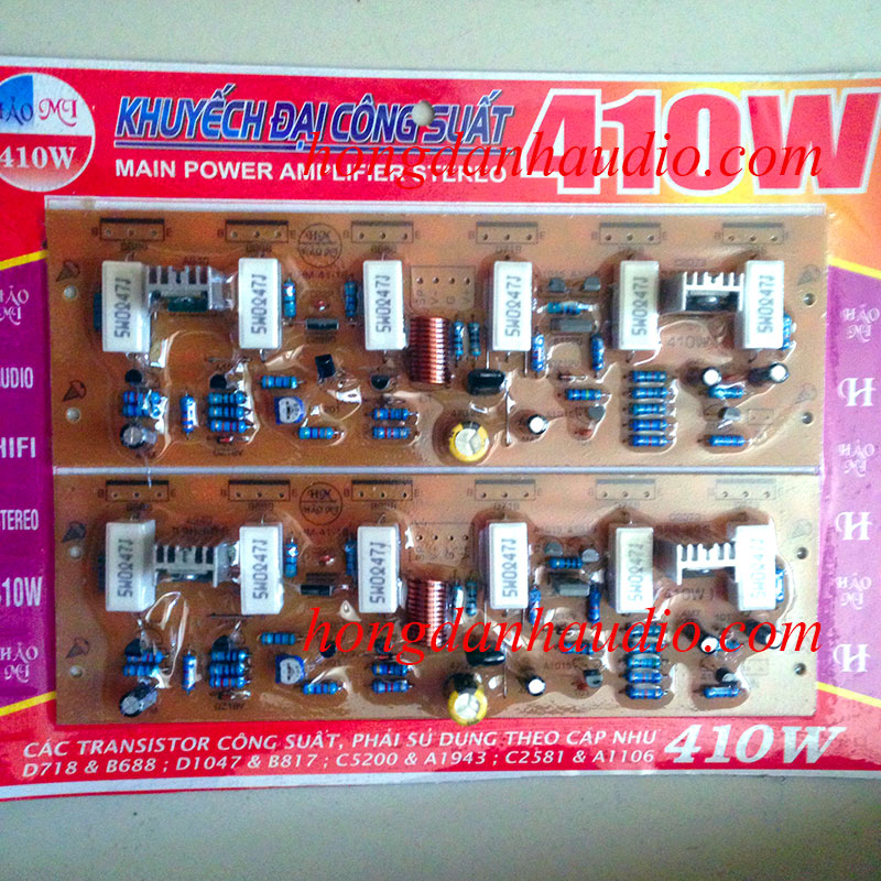 mạch công suất 12 sò
