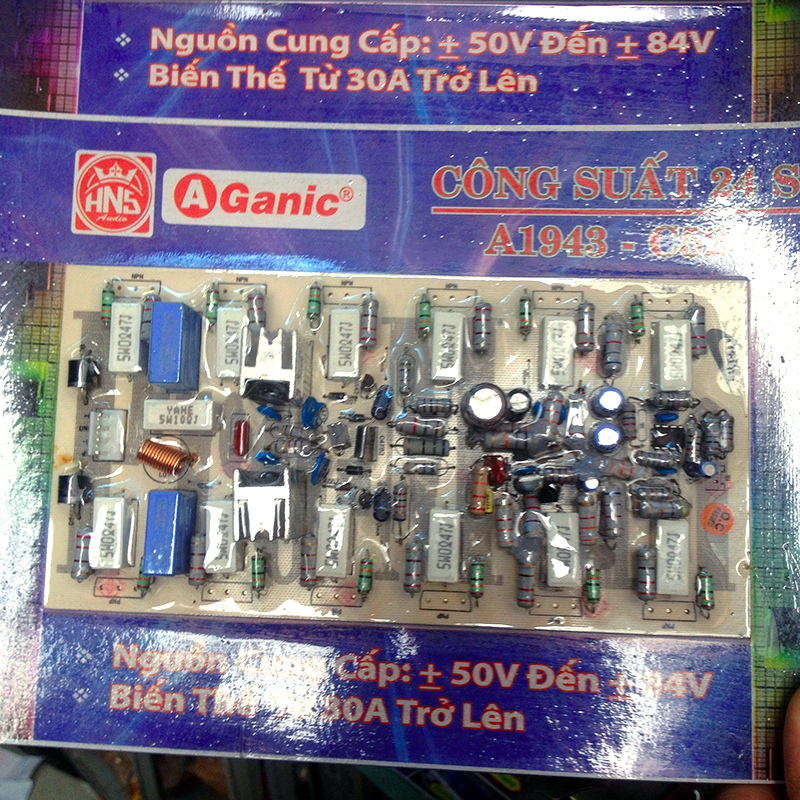 mạch công suất 24 sò ghs